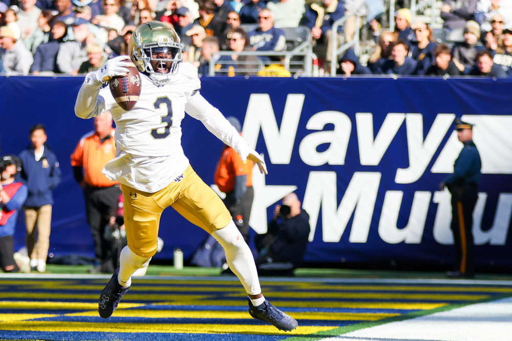 Notre Dame Dominates Navy Proving Their Prowess Bvm Sports