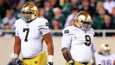 Notre Dame Football - Stephon Tuitt and Louis Nix III