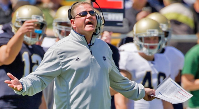 Brian Kelly - Calling Notre Dame's Plays