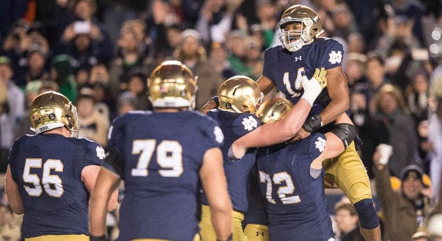 notre dame win ugly