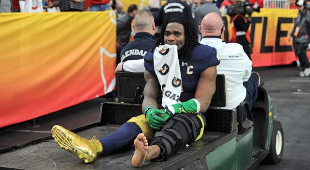 Jaylon Smith Injured in Fiesta Bowl