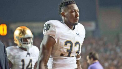 notre dame road woes josh adams