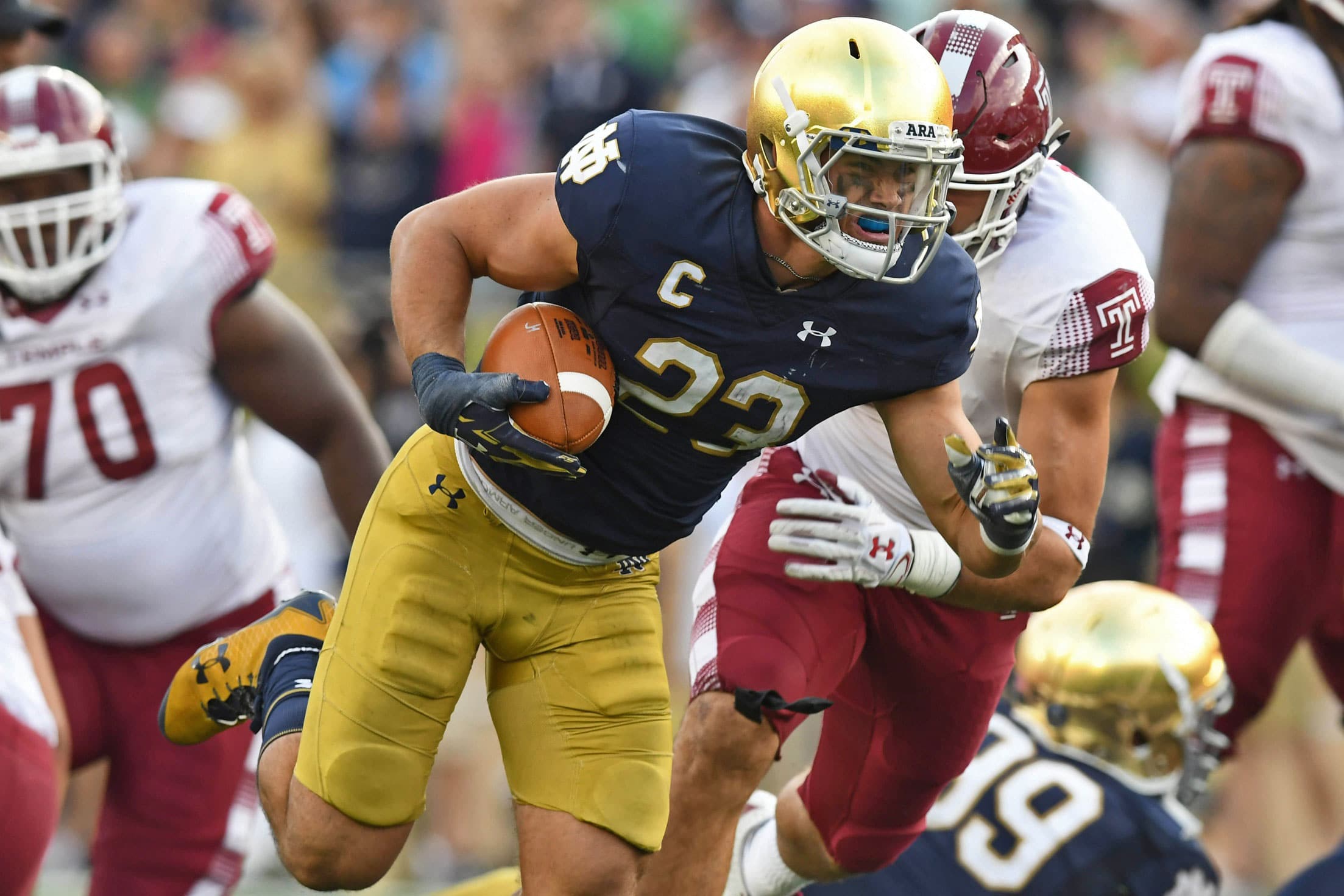 My favorite Notre Dame football player of all time: Drue Tranquill