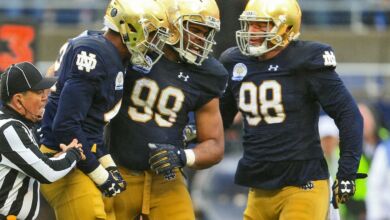 notre dame questions defense