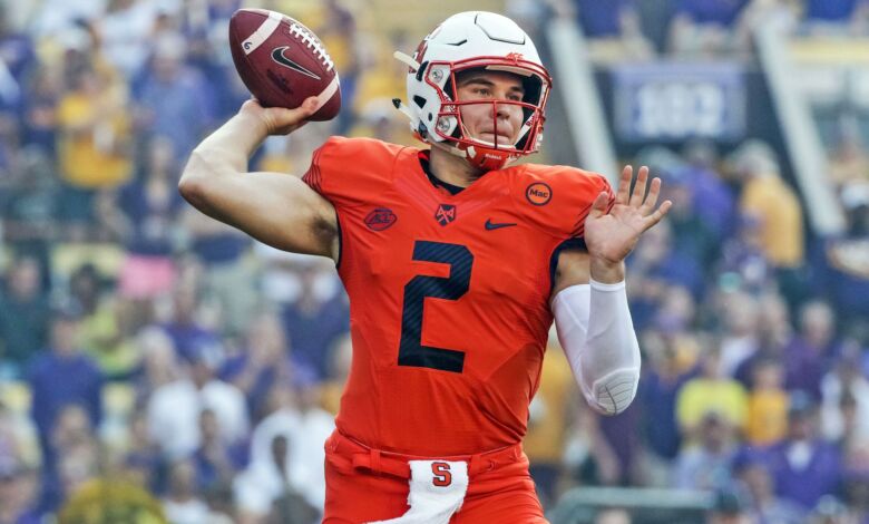 Syracuse QB Eric Dungey