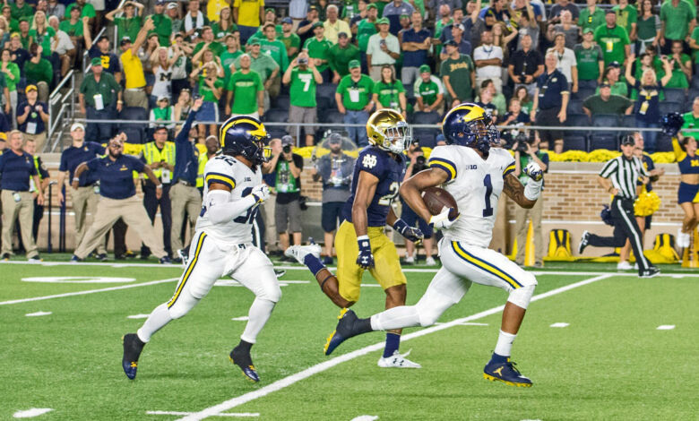 notre dame special teams michigan