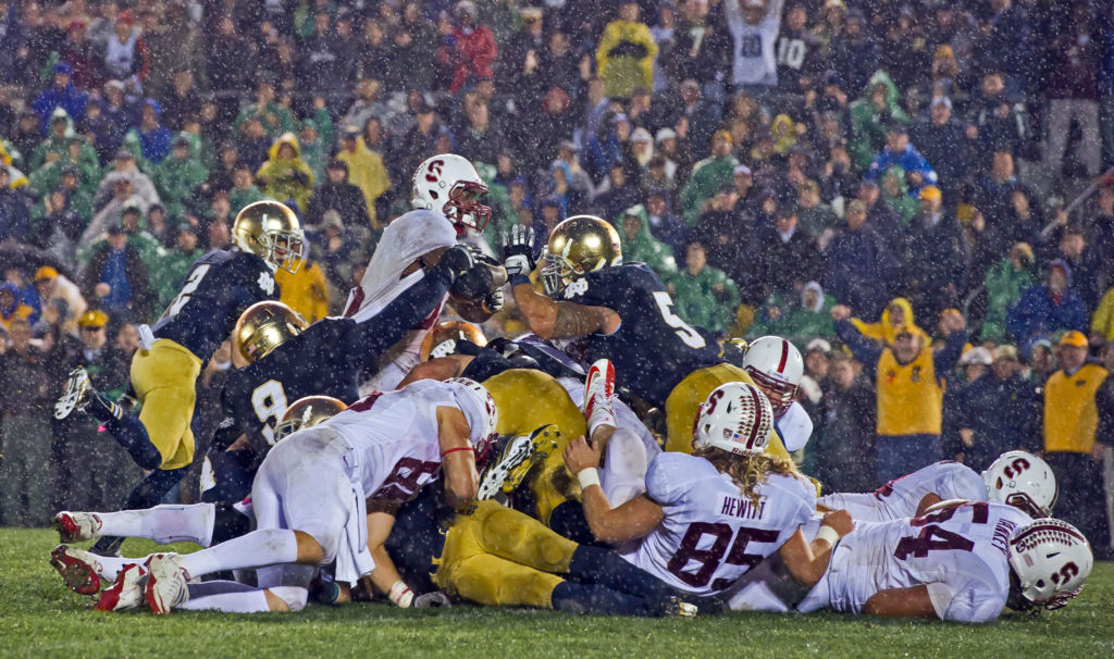 The Notre Dame Stanford Football Rivalry //