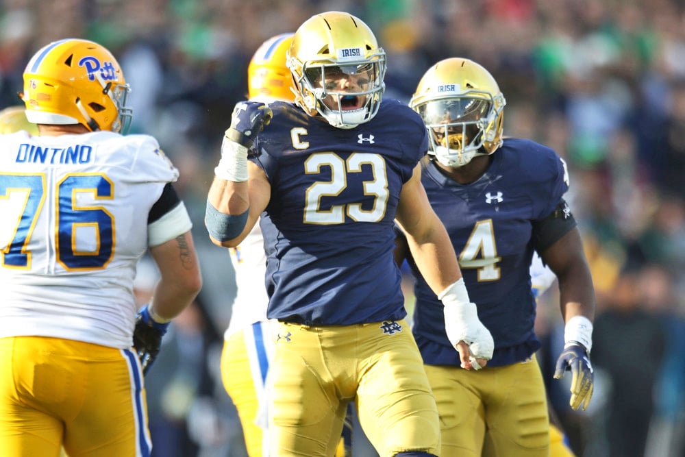 Drue Tranquill has been named a - Notre Dame Football