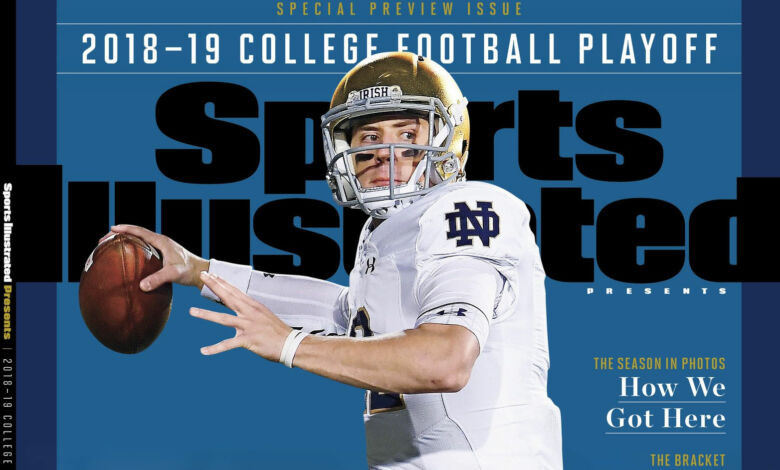 ian book notre dame sports illustrated cvoer