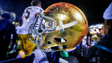 notre dame helmet generic