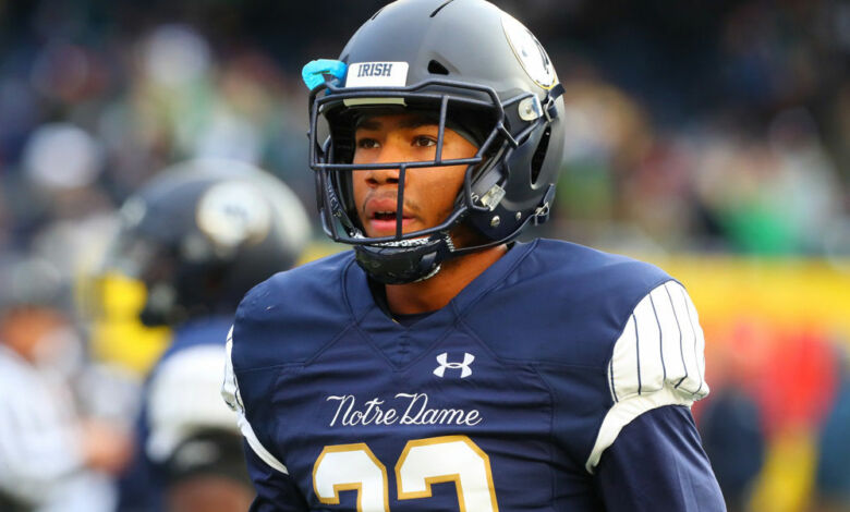 shayne simon notre dame lb