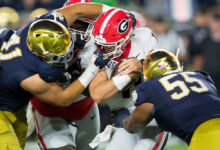 notre dame sacks georgia 2019