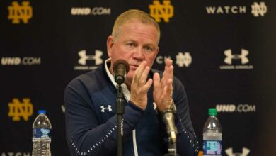 notre dame brian kelly november