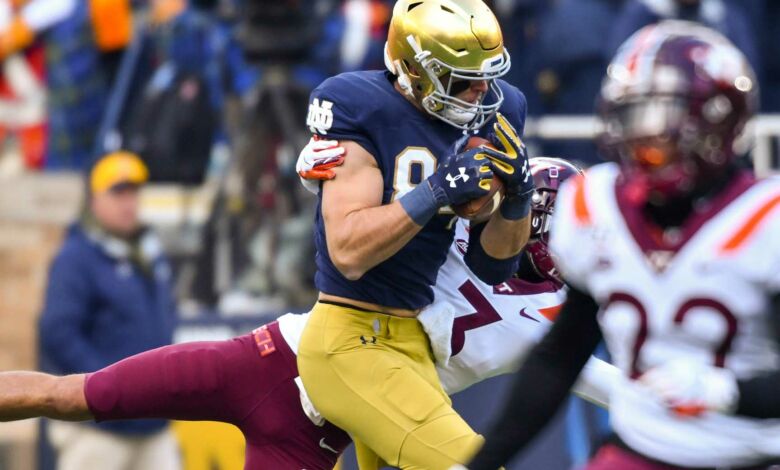 cole lmet notre dame virginia tech