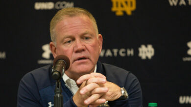 brian kelly notre dame staff changes