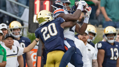 Notre Dame CB Shaun Crawford