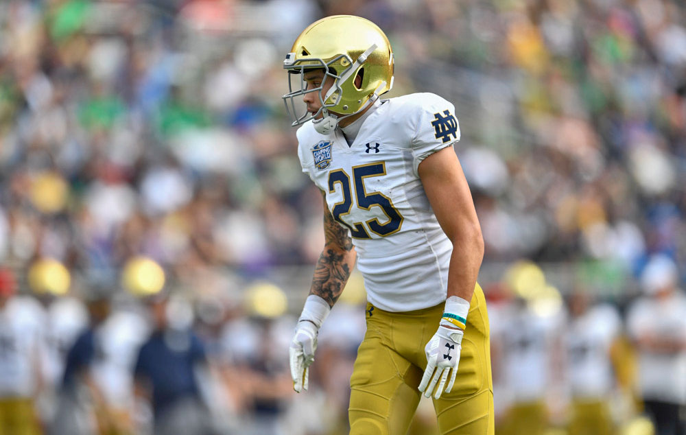 Notre Dame Football's Depth Chart Release Offers Up Some Surprises //