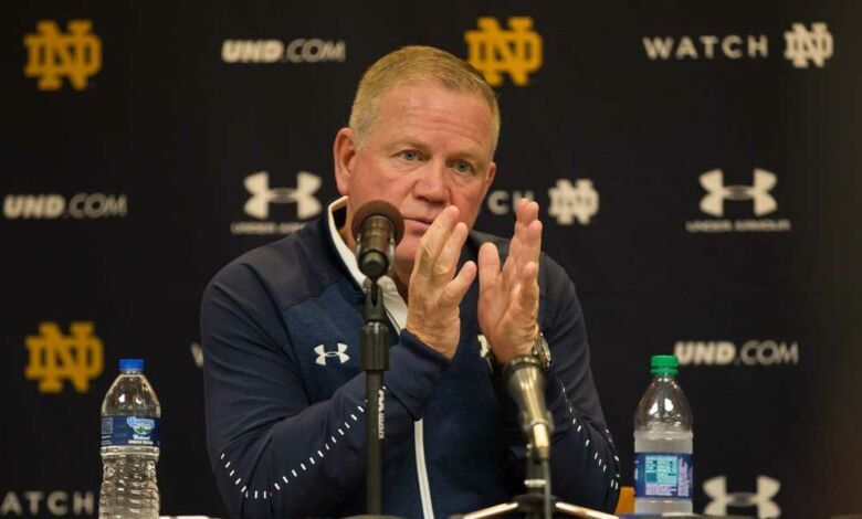 notre dame brian kelly november