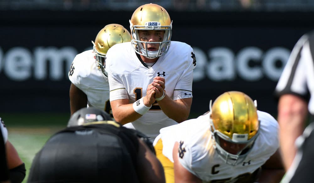 Notre Dame Football Primer Irish Face First Road Test At Wake Forest