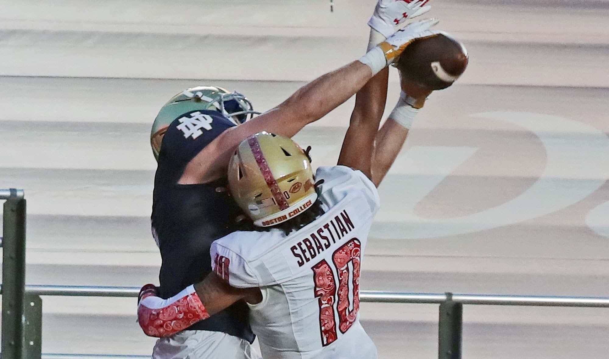 Notre Dame WR Ben Skowronek Scores 3 Touchdowns 