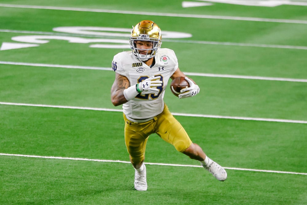 Notre Dame Football: Kyren Williams Took A Major Step Forward In