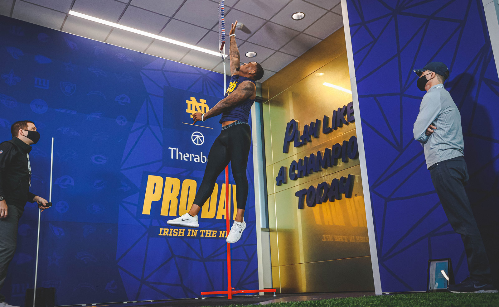 Highlights From Notre Dame Football's 2021 Pro Day //