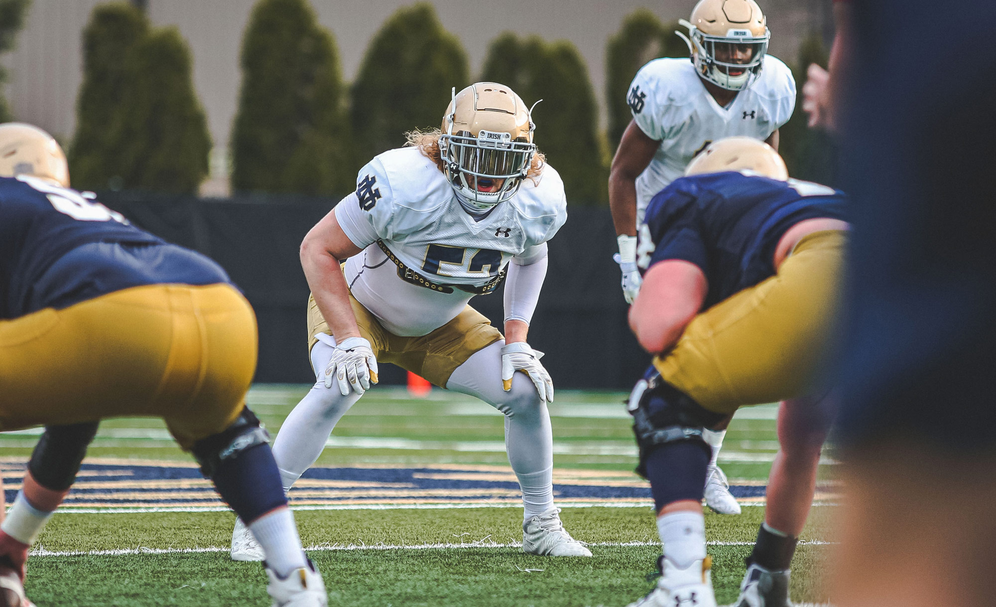 Notre Dame Football Spring Practice 6 Highlights //