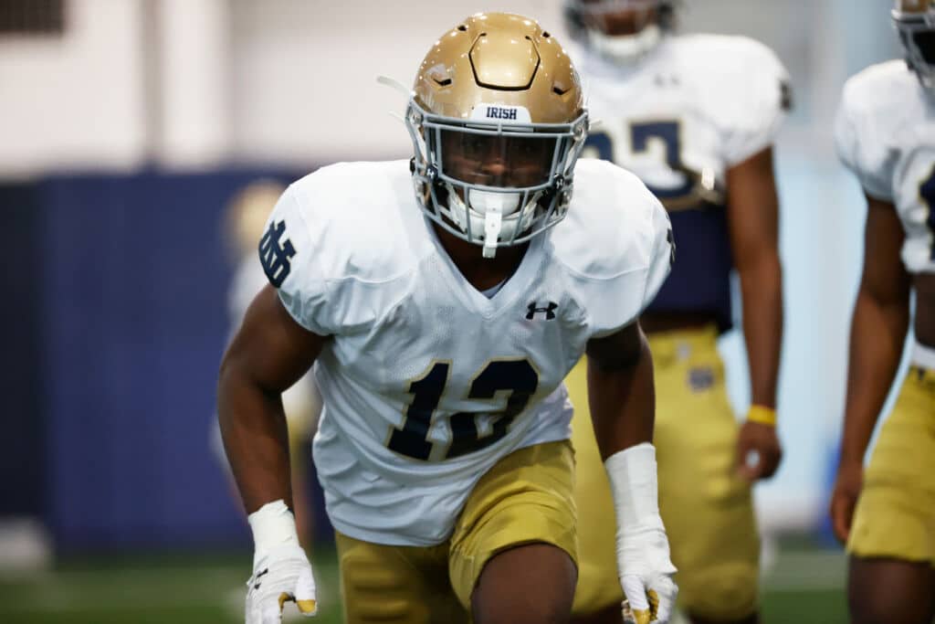 Highlights From Notre Dame Football's 3rd '21 Spring Practice // UHND.com