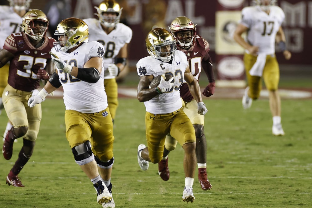 Notre Dame football: Kyle Hamilton slipping shows Draft