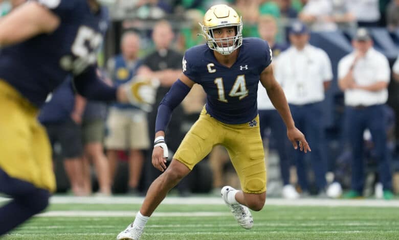 2022 NFL Draft: Will Notre Dame's Kyle Hamilton be a Top 10 pick? - One  Foot Down