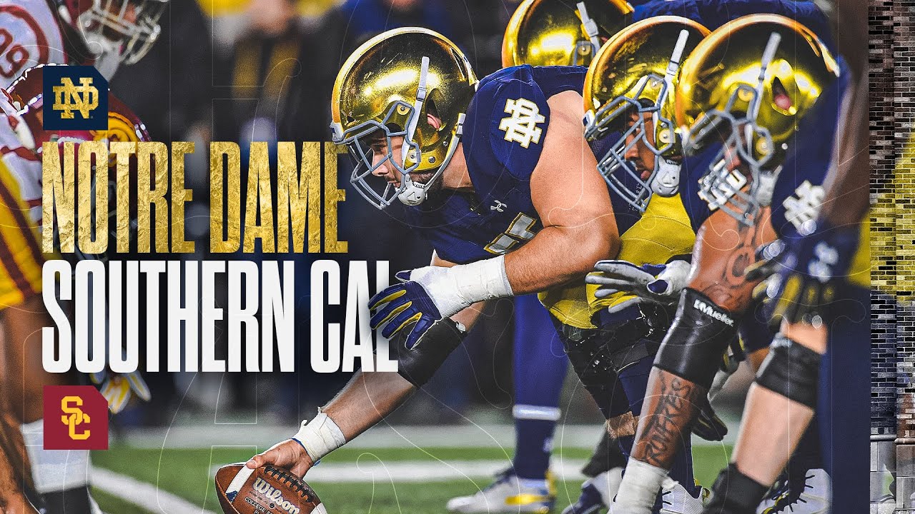 Notre Dame Football USC Game Hype Video //