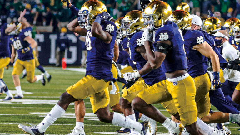 Notre Dame Football History // UHND.com