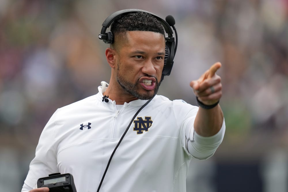 On3 Recruiting Prediction Machine: Notre Dame trending for two four-star  wide receivers - On3