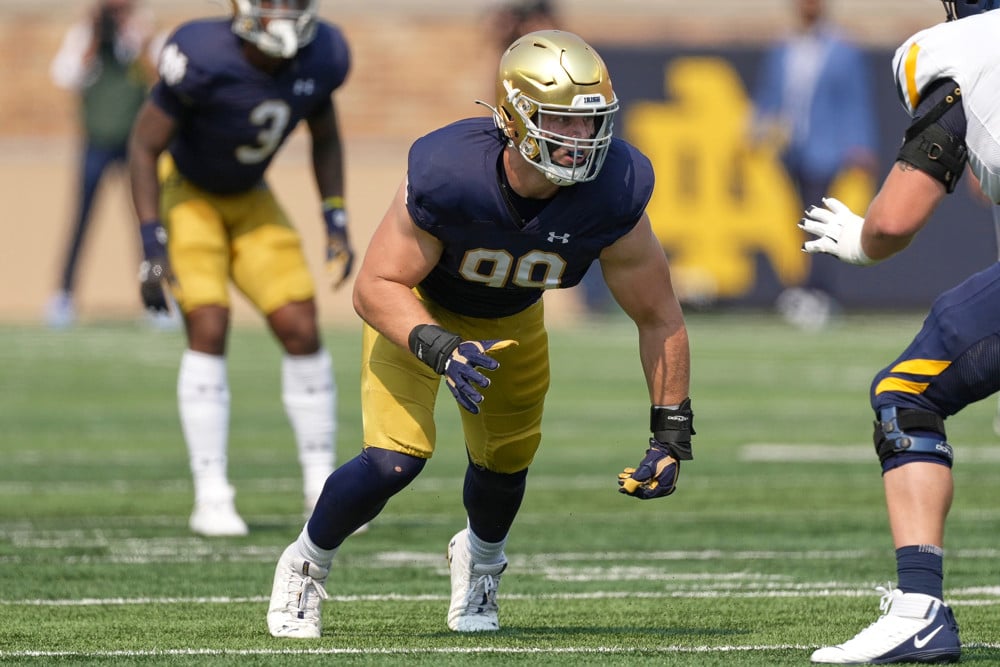 Notre Dame Fighting Irish football opens 2023 fall camp