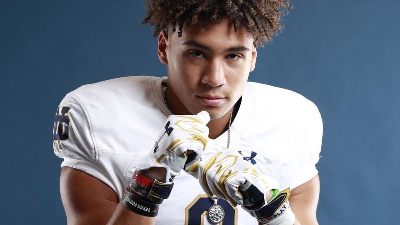 Notre Dame commitment named 2022 Indiana 'Mr. Football