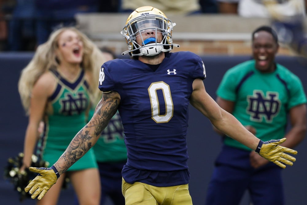 Notre Dame football: Braden Lenzy needs a Kevin Austin-like final season