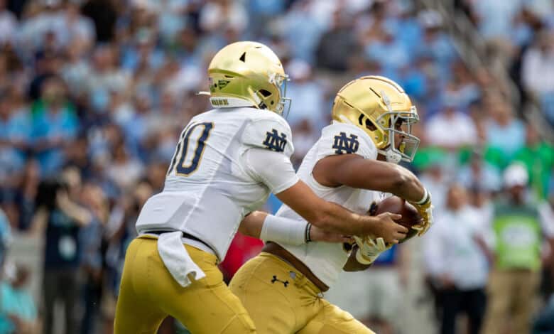 Photos: Notre Dame takes on Syracuse in Yankee Stadium