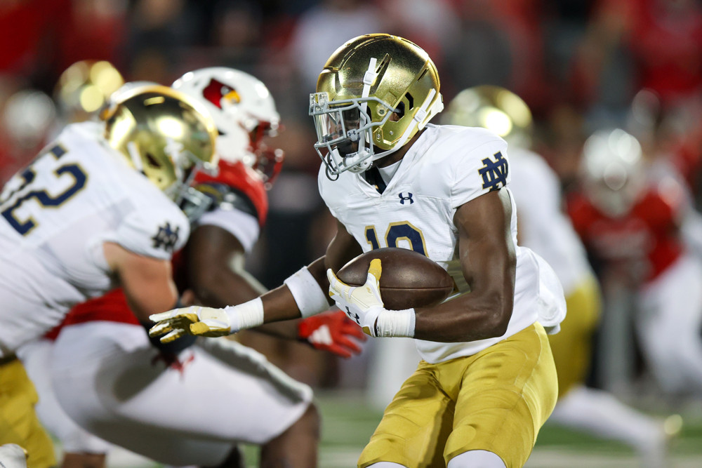 Notre Dame Football Depth Chart for Sun Bowl BVM Sports