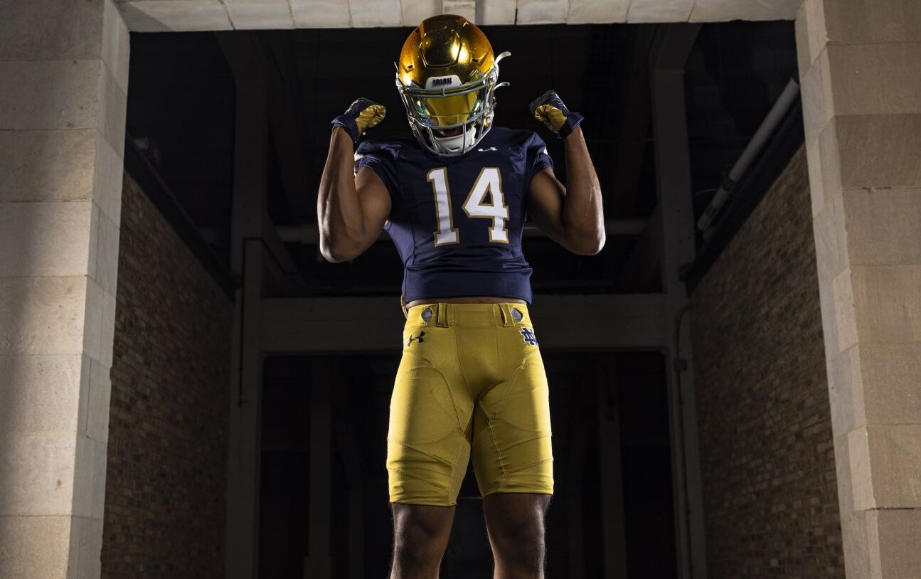 Notre Dame Freshman Wr Micah Gilbert Standing Out In Spring