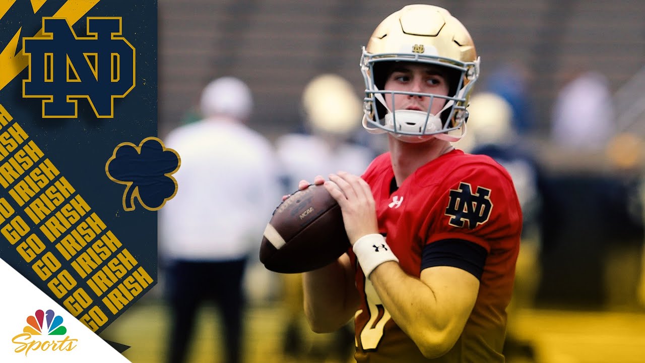 2024 Notre Dame Football Blue Gold Game Highlights //