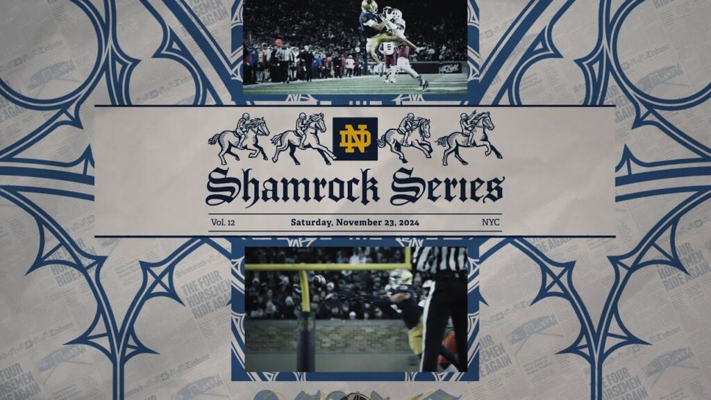 Hype Video: Notre Dame And USC Battle For The Jeweled Shillelagh ...