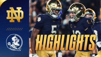 notre dame florida state highlights