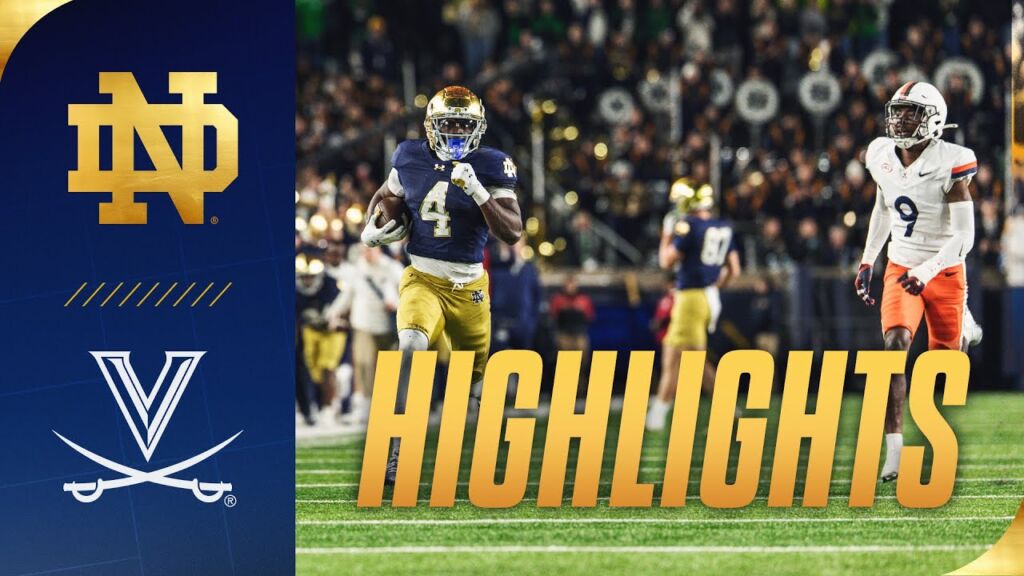 Highlights Notre Dame Dominates Army In Commanding 4914 Victory