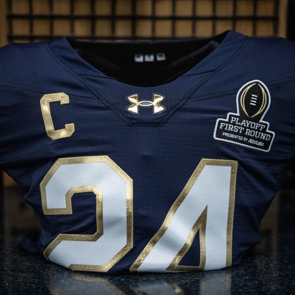 Notre Dame Puts Ridiculous Jersey Rumors to Rest, Reveals CFP Jerseys