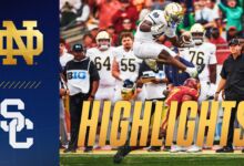 notre dame usc highlights