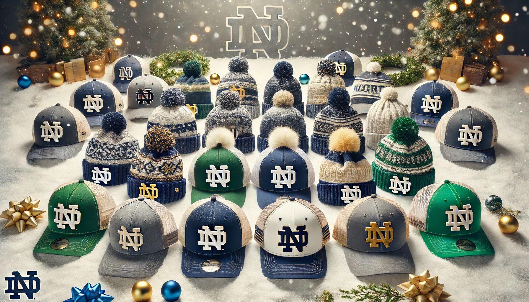 Notre Dame Holiday Gift Guide Hat Edition //