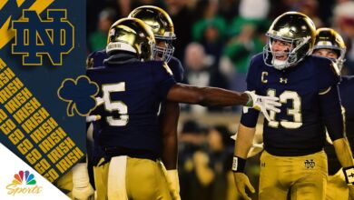 notre dame football top plays 2024