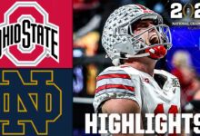 notre dame osu highlights