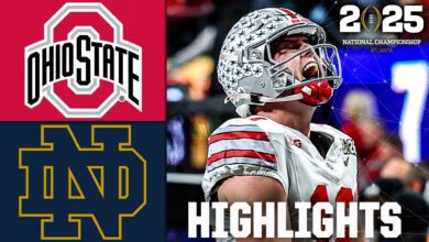 notre dame osu highlights