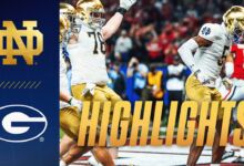 notre dame uga sugar bowl highlights